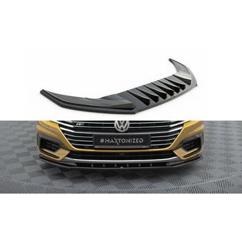 Добавка за предна броня/лип спойлер  V.3 Volkswagen Arteon R-Line