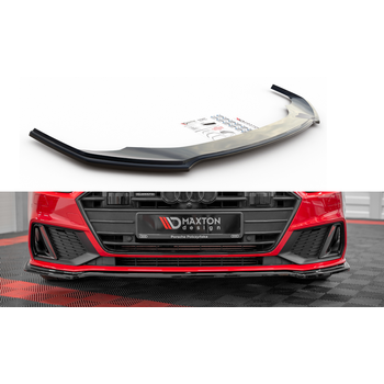 Добавка за предна броня/лип спойлер  V.1 Audi A7 C8 S-Line / S7 C8 - Maxton Design