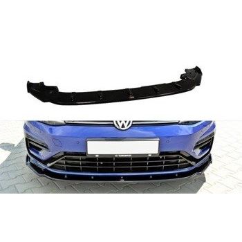 Добавка за предна броня/лип спойлер  V.1 VW Golf 7 R / R-Line Facelift