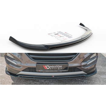 Добавка за предна броня/лип спойлер hyundai tucson mk3 - Maxton Design