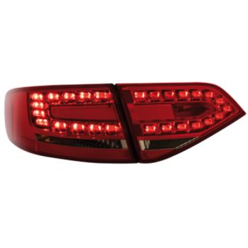 LED стопове за Audi A4 B8 8k 2008-2011г. Черен и червен цвят