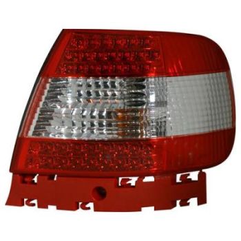 LED стопове за Audi A4 B5 1994-2000г.Червени хромирани