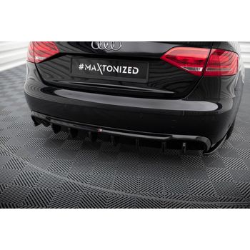 Дифузьор Audi A4 B8 (Двоен накрайник от едната страна)