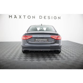 Дифузьор Audi A4 B8 Facelift (Двоен накрайник от едната страна)