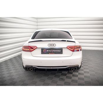 Дифузьор Audi A5 8T Facelift (Двойни накрайници от двете страни)