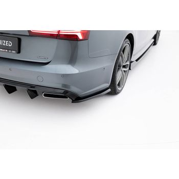 Странични добавки за задна броня V.3 Audi S6 / A6 S-Line / A6 C7 FL