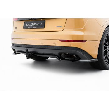 Добавка за задна броня (с вертикални ребра) Audi Q8 Mk1 Facelift