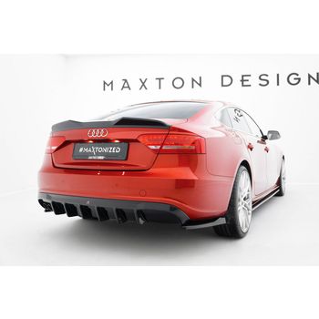 Дифузьор Audi A5 S-Line Sportback 8T (Двойни накрайници от двете страни)