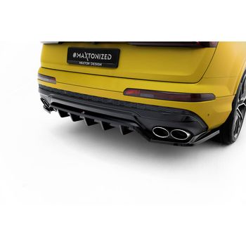 Добавка за задна броня (с вертикални ребра) Audi SQ7 Mk2 (4M) Facelift