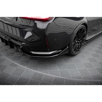 Странични добавки за задна броня V.6 CSL Look (For Дифузьор v.1) BMW M3 Sedan / Touring G80 / G81