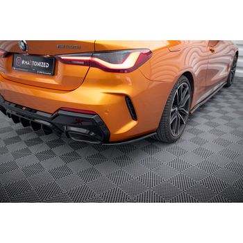Странични добавки за задна броня V.5 BMW 4 M440i G22 / G23 / G22 Facelift / G23 Facelift