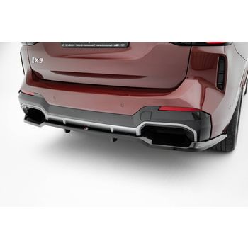 Добавка за задна броня (с вертикални ребра) BMW iX3 M-Pack G08 Facelift