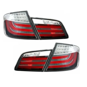 Кристални стопове с LED мигачи BMW 5 F10 2011+