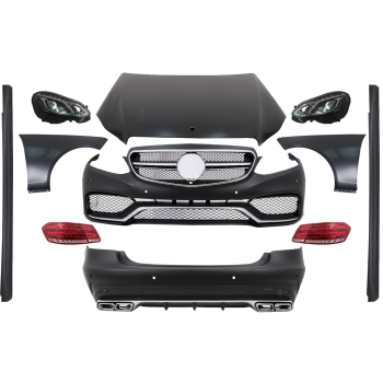 Тунинг пакет за конверсия на Mercedes W212 към E63 facelift