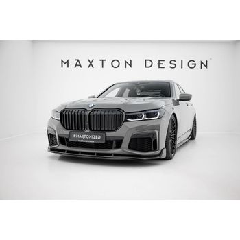Карбонова добавка за предна броня + ABS Splitter BMW 7 M-Pack G11 Facelift