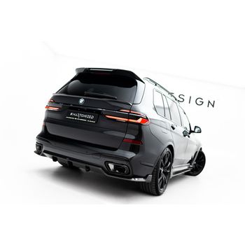 "Prepreg" Карбонов дифузьор за задна броня BMW X7 M-Pack G07 Facelift