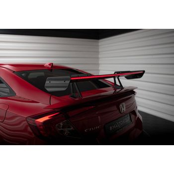 Карбонов спойлер/крило + LED Honda Civic SI Mk10