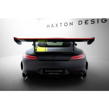 Карбонов спойлер + LED Mercedes-AMG GTR C190 Facelift