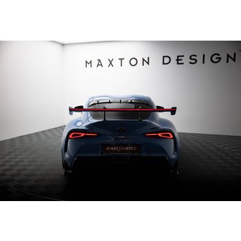 Карбонов спойлер/крило + LED Toyota Supra Mk5