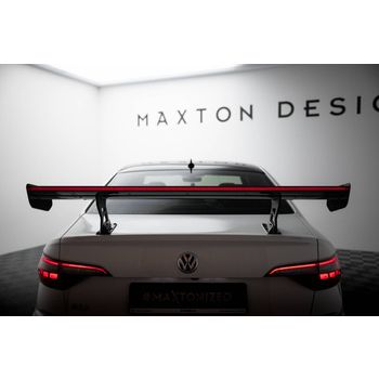 Карбоново крило/спойлер + LED светлина Volkswagen Jetta GLI Mk7
