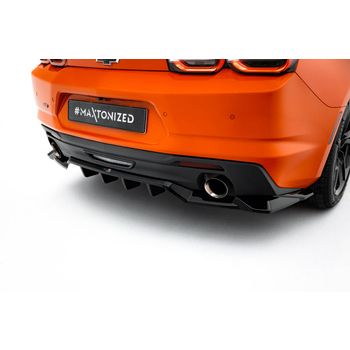 Добавка за задна броня (с вертикални ребра) Chevrolet Camaro SS Mk6 Facelift