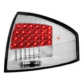 LED стопове за Audi A6 C5 1997-2004г.Хромирани