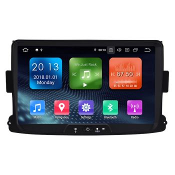 Мултимедия за Dacia Sandero Duster Renault Dokker Captur Logan 2 8" с навигация