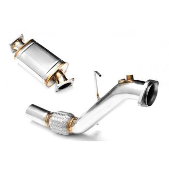 Downpipe BMW E60, E61 525d, 530d M57N + Заглушител