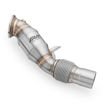 Downpipe BMW F30, F31, F34 GT LCI 330i, 330ix, 330e B48 + Катализатор