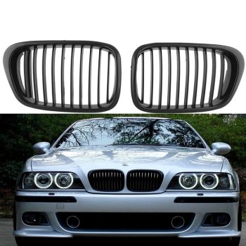 Решетки/Бъбреци за BMW E39 - Черен мат