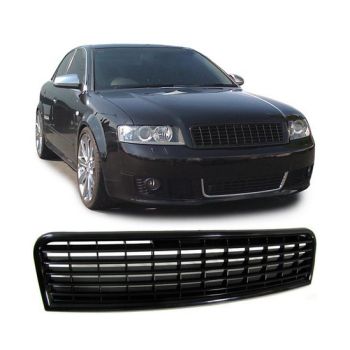 Черна решетка без емблема за Audi A4 B6 седан, комби 2000-2004