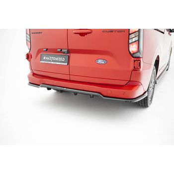 Добавка за задна броня (с вертикални ребра) Ford Transit Custom / Tourneo Custom Mk2