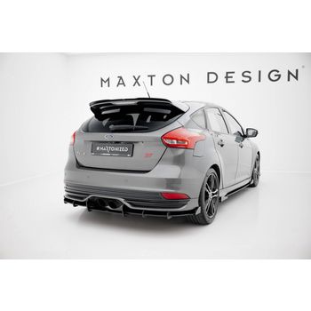  Дифузьор за задна броня + "крилца" Ford Focus ST Mk3 Facelift