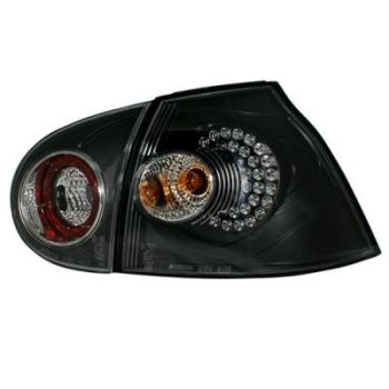 Черни LED стопове за Volkswagen Golf 5 Вариант 3
