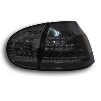 Черни LED стопове за Volkswagen Golf 5 Вариант 4