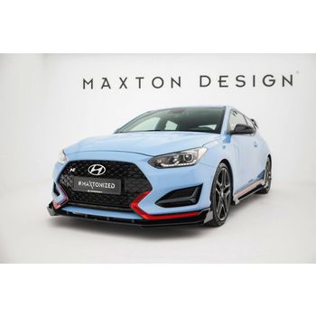  Добавка за предна броня + "крилца" Hyundai Veloster N Mk2