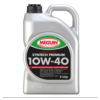 MEGUIN Моторно масло Syntech Premium SAE 10W40 – 5L