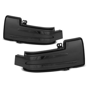 Мигачи за огледала опушени LED SEQ за  MERCEDES W166/ W463/ W251