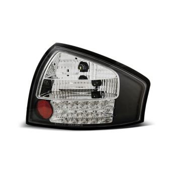 LED Стопове Черни за AUDI A6 05.97-05.04