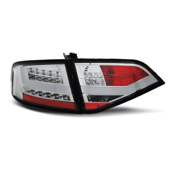 LED Стопове хром за AUDI A4 B8 08-11 SEDAN