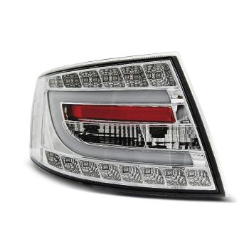 LED Стопове хром за AUDI A6 C6 SEDAN 04.04-08 6PIN