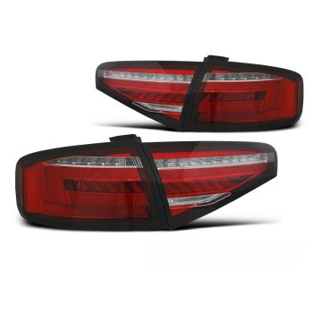 LED BAR Стопове  WHIE SEQ за AUDI A4 B8 12-15 SEDAN OEM LED