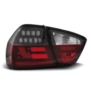 LED BAR Стопове  WHIE Черни за BMW E90 03.05-08.08