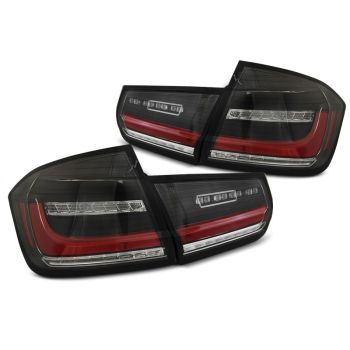 LED BAR SEQ Стопове Черни за BMW F30 11-18