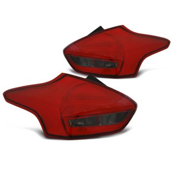 Стопове за FORD FOCUS 3 15-18 HATCHBACK  опушени LED 