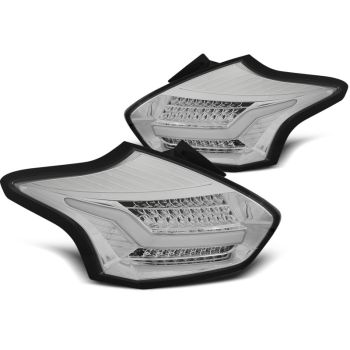 Стопове за FORD FOCUS 3 15-18 HATCHBACK хром SEQ LED 