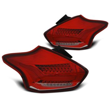 Стопове за FORD FOCUS 3 15-18 HATCHBACK  WHITE SEQ LED 