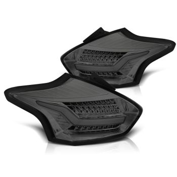 Стопове за FORD FOCUS 3 15-18 HATCHBACK опушени SEQ LED 