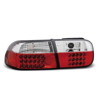 Стопове за HONDA CIVIC 09.91-08.95 3D  WHITE LED