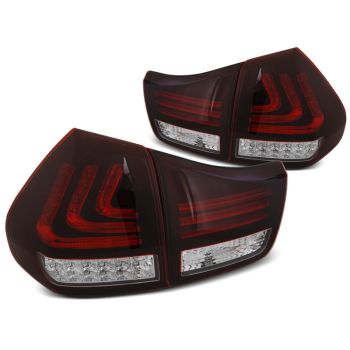 LСтопове за EXUS RX 330 / 350 03-08 LED BAR  WHITE Черни